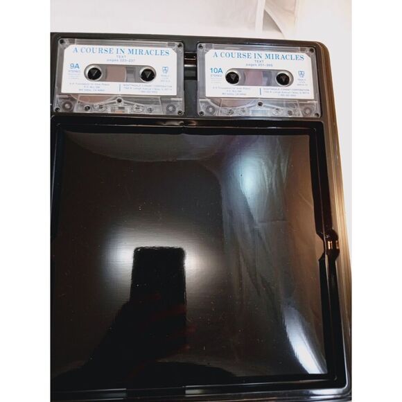 1986 Course in Miracles Foundation For Inner Peace‎ 42 Cassette Tapes & Book - Picture 5 of 10